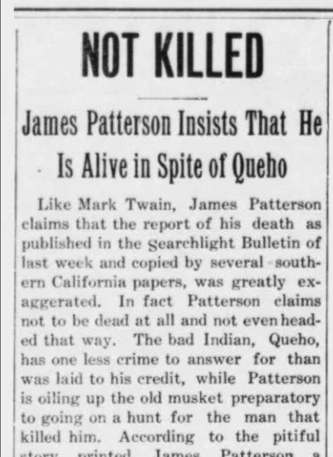 Queho Nevada's NV first serial mass murderer Cathedral Canyon burial mummified remains. Clark Nye County Pahrump 